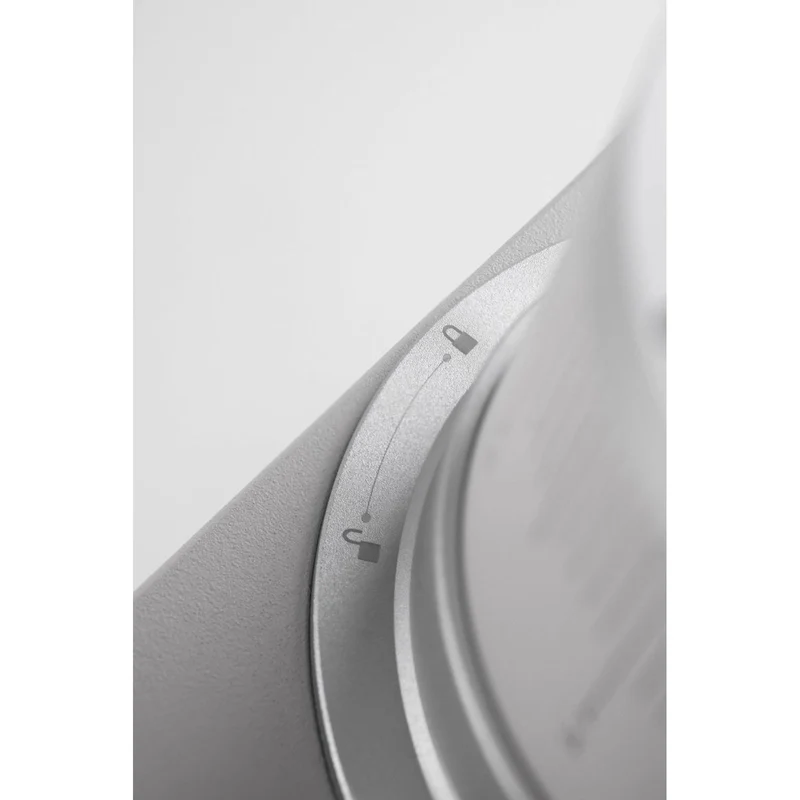 Varia VS4 – Single-Dose-Kaffeemühle mit 53-mm-Kegelmahlwerk, Silber