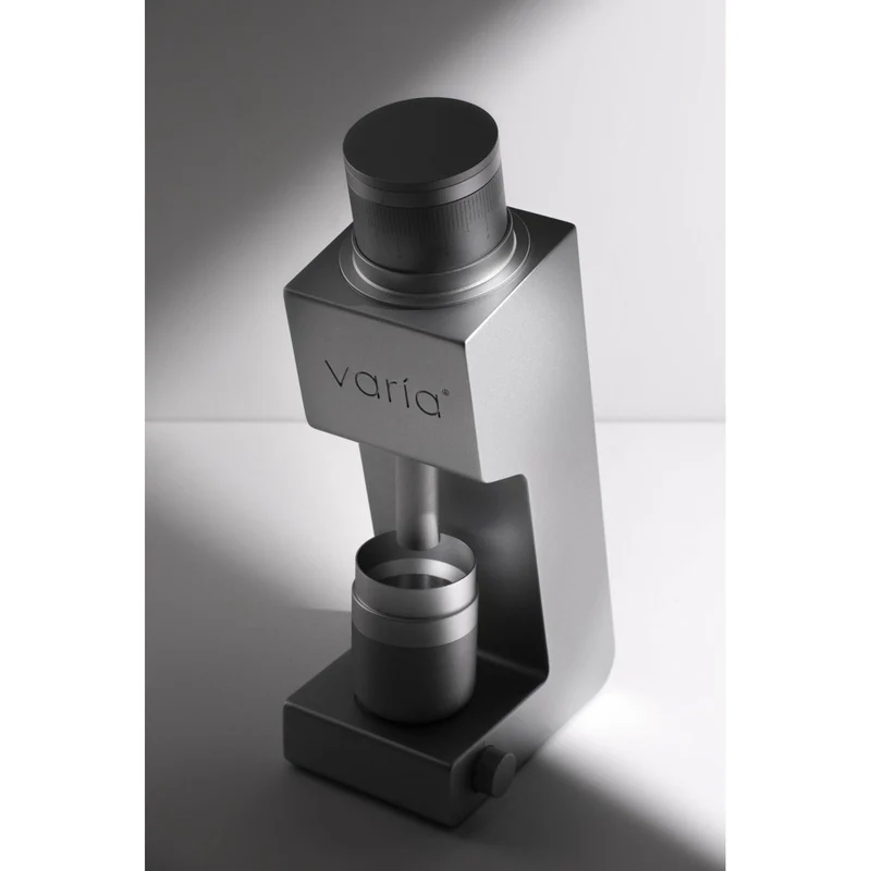 Varia VS4 – Single-Dose-Kaffeemühle mit 53-mm-Kegelmahlwerk, Silber