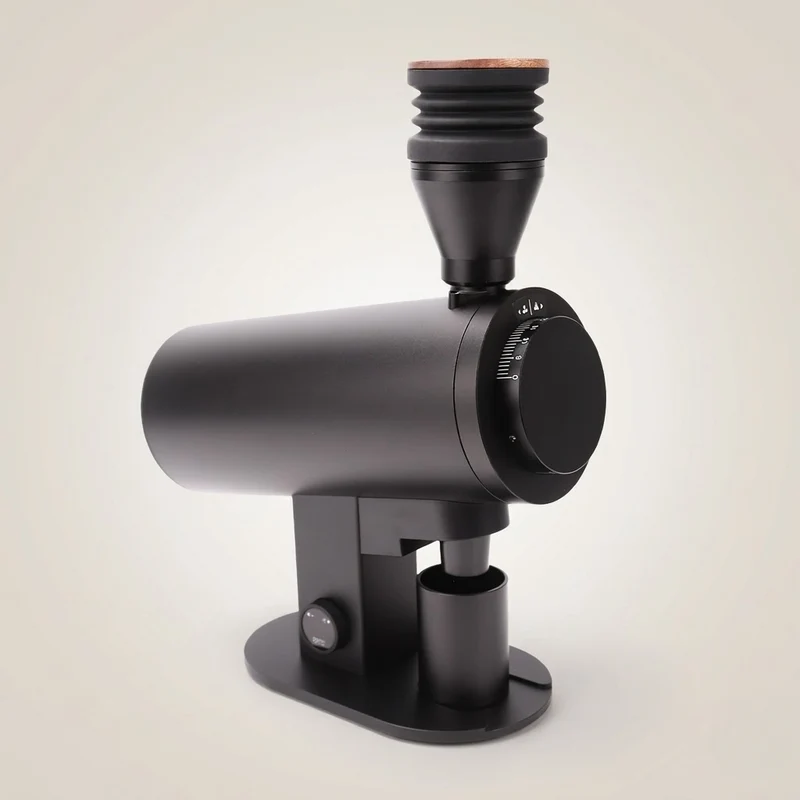 ROASTLY DF83V Red Ti – Single Dose Mühle mit variabler Drehzahl, Schwarz