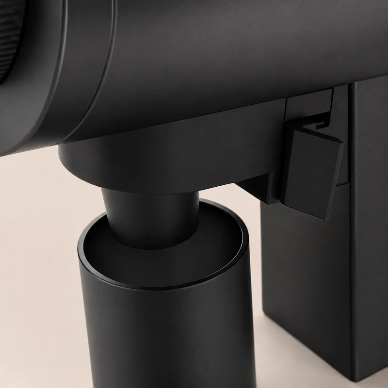 ROASTLY DF83V Red Ti – Single Dose Mühle mit variabler Drehzahl, Schwarz