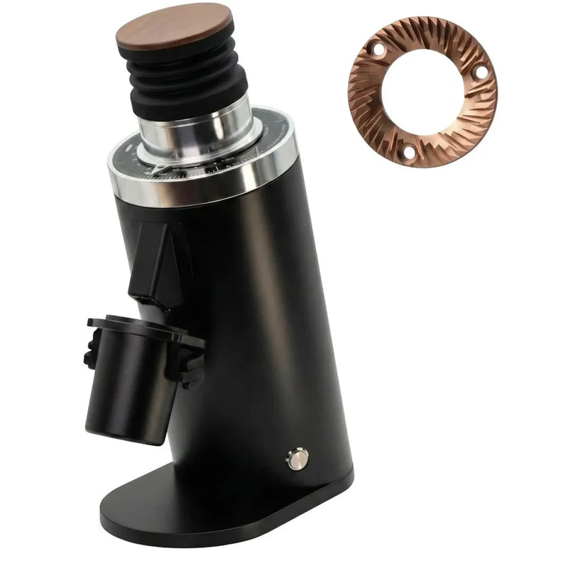 ROASTLY DF64 Red Ti Gen 2 V2.7 – Single Dose Mühle, Schwarz