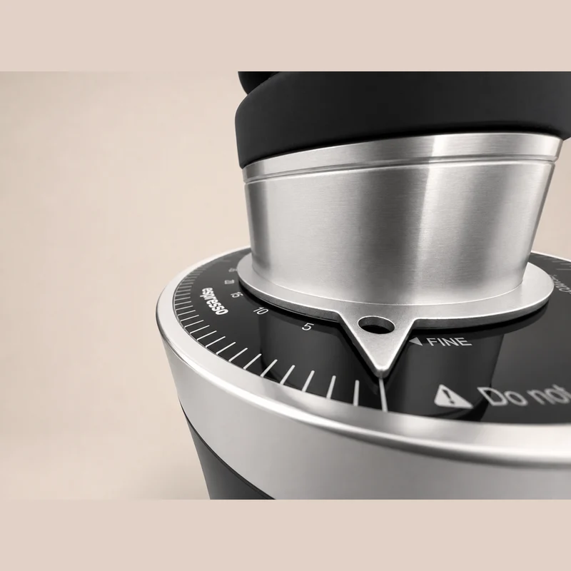 ROASTLY DF64 Red Ti Gen 2 V2.7 – Single Dose Mühle, Schwarz