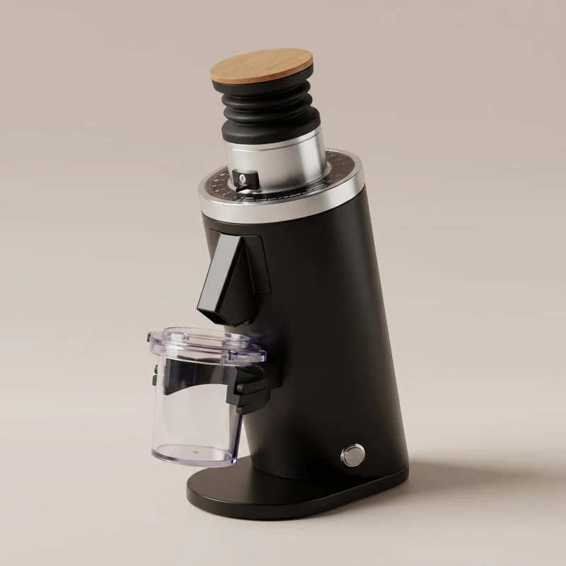 ROASTLY DF54 Red Ti Gen 4 – Single Dose Mühle, Schwarz