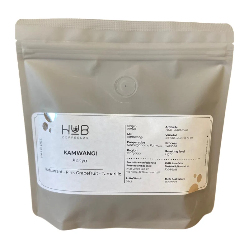 HUB Coffee Lab Kenya Kamwangi – Single Origin, Johannisbeere und Grapefruit