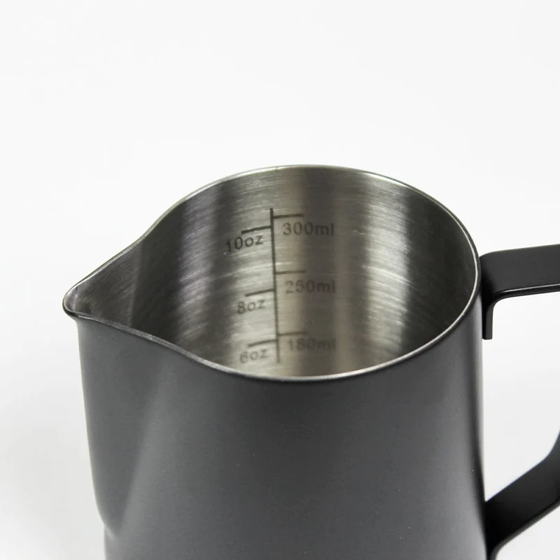 RHINOWARES Pro Stealth Milchkännchen 350 ml Schwarz