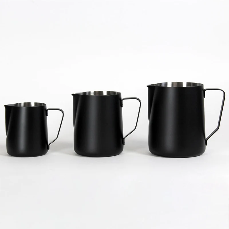 RHINOWARES Pro Stealth Milchkännchen 350 ml Schwarz