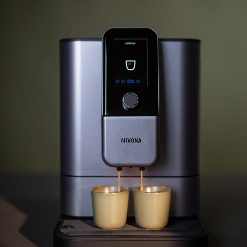 Nivona NIVO 8'117 Perlenblau – Kaffeevollautomat mit Nitro Coffee