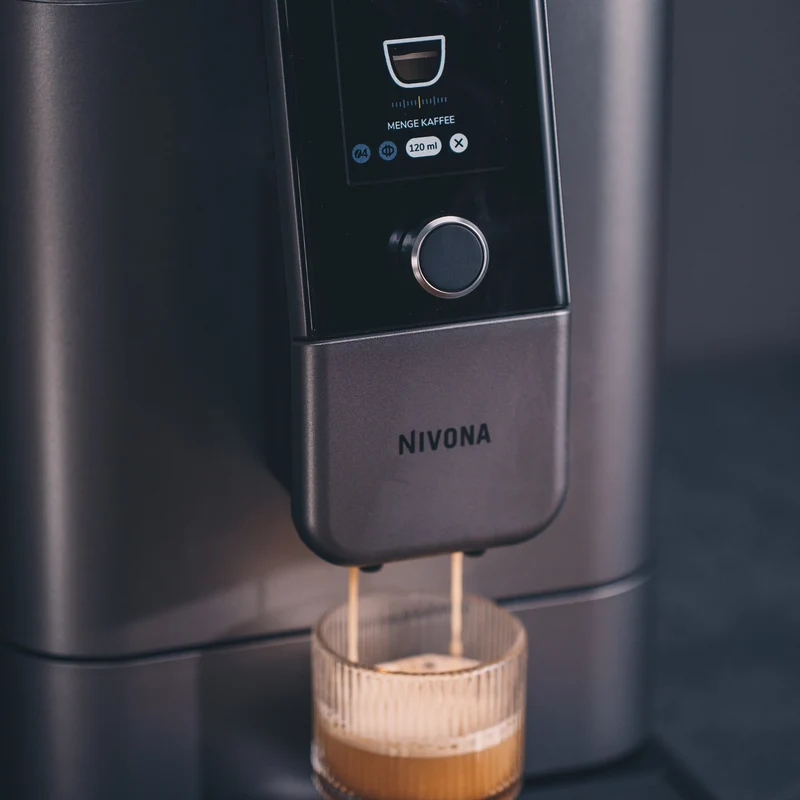 Nivona NIVO 8'113 Titan – Kaffeevollautomat mit Nitro Coffee