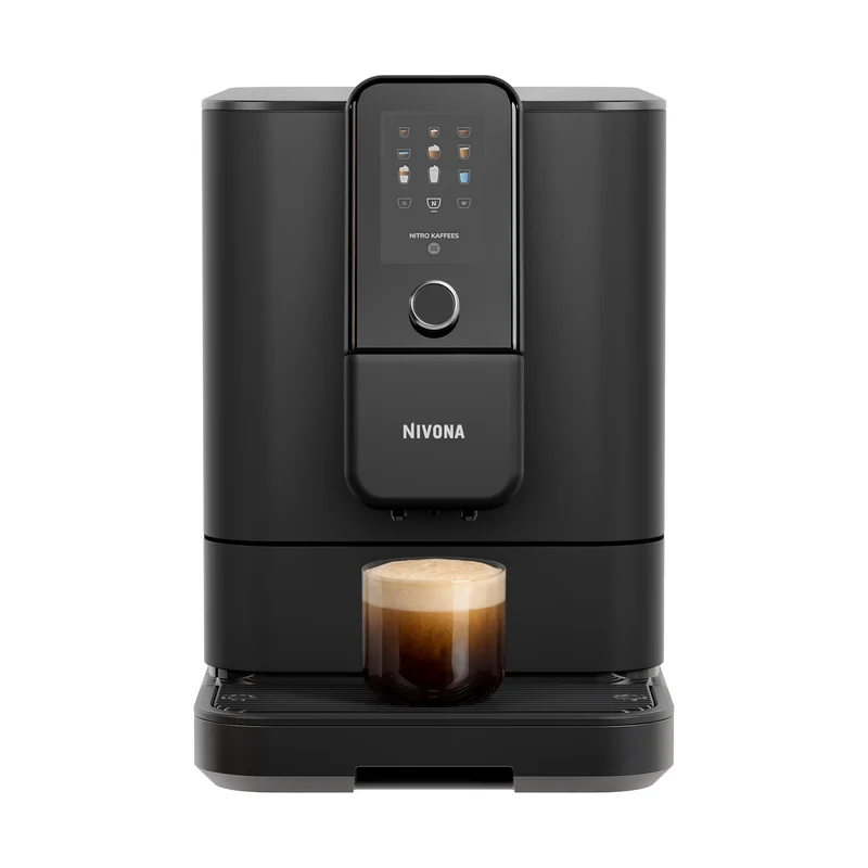 Nivona NIVO 8'111 Schwarz – Kaffeevollautomat mit Nitro Coffee