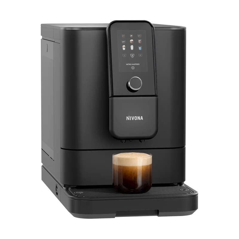 Nivona NIVO 8'111 Schwarz – Kaffeevollautomat mit Nitro Coffee