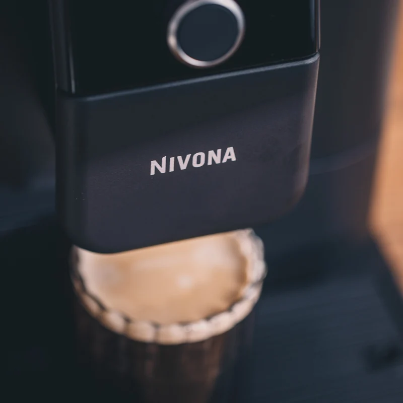 Nivona NIVO 8'111 Schwarz – Kaffeevollautomat mit Nitro Coffee