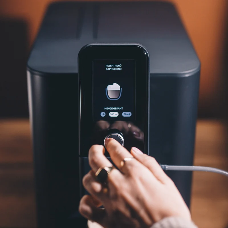 Nivona NIVO 8'111 Schwarz – Kaffeevollautomat mit Nitro Coffee