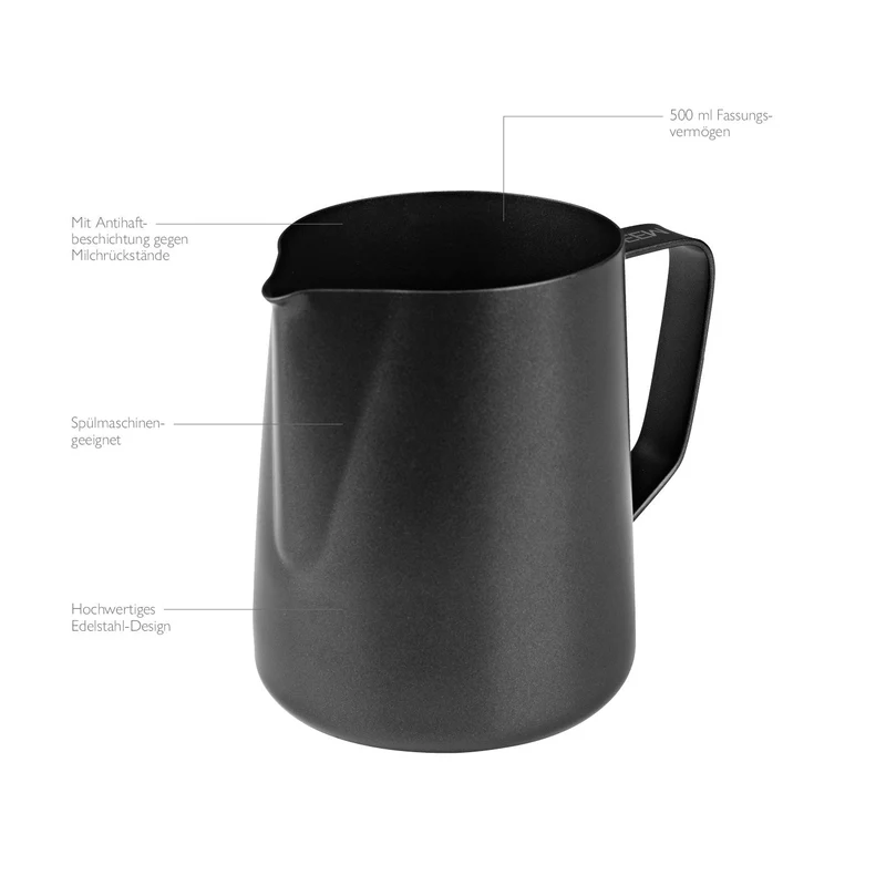 Milchkännchen 500 ml – Perfekt für Kaffee und Tee