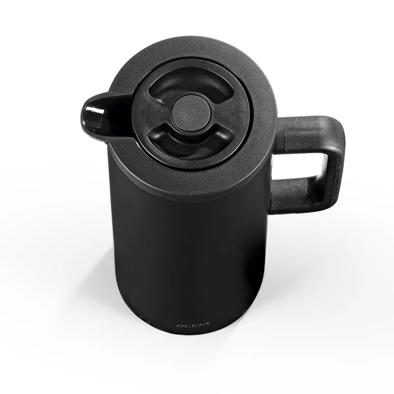 Isolierkanne 1L, Schwarz matt