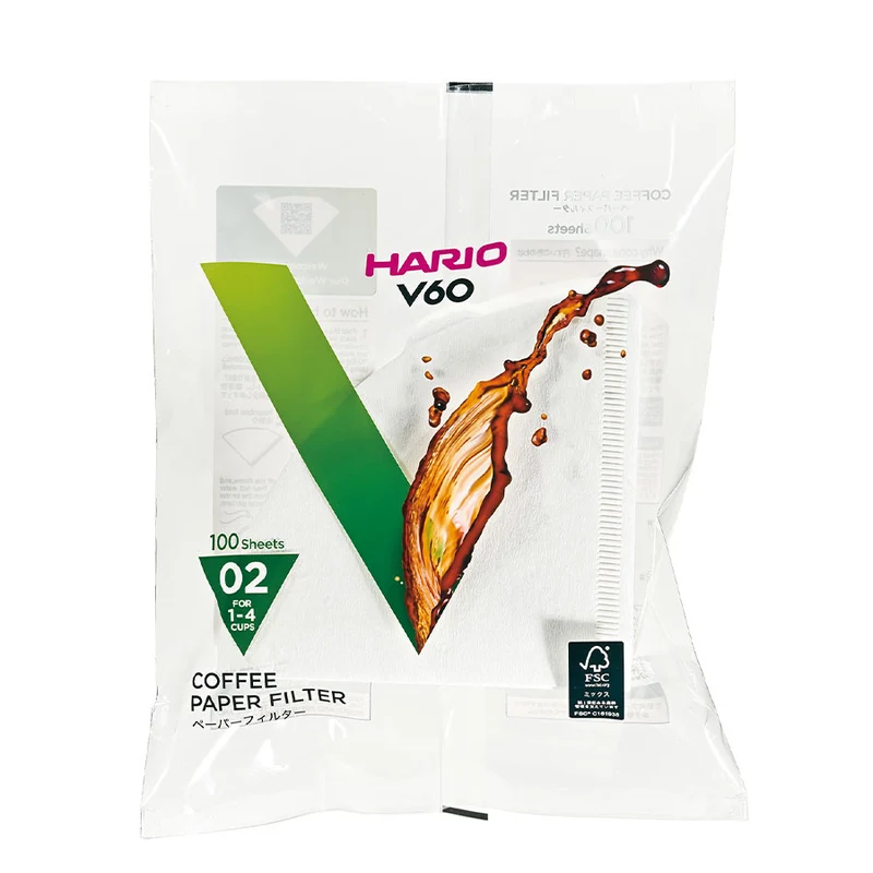 Hario V60 Filterpapier 02 | 100 Stück