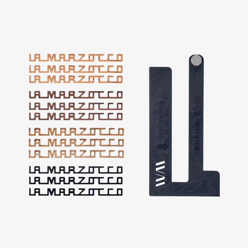 Wiedemann Holzschriftzüge Set für La Marzocco Linea Mini R