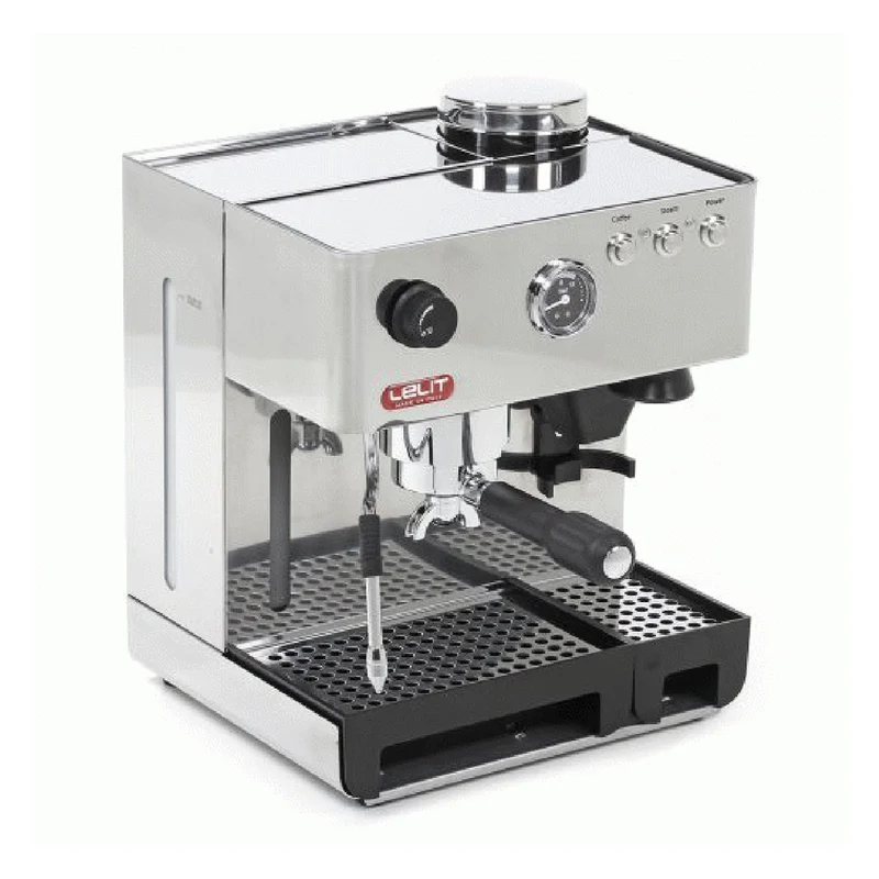 Lelit Anita PL042EMI – Siebträgermaschine mit Mühle in Edelstahlausführung