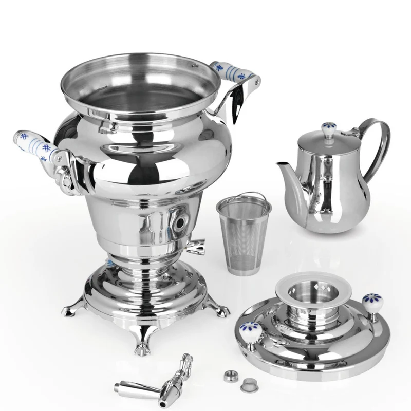 BEEM Rebecca III Samovar – 5L Stainless Steel