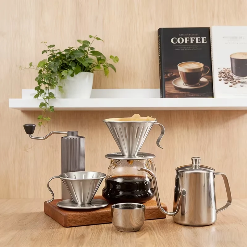 Barista Space | Stainless Steel Dripper 01 & 02
