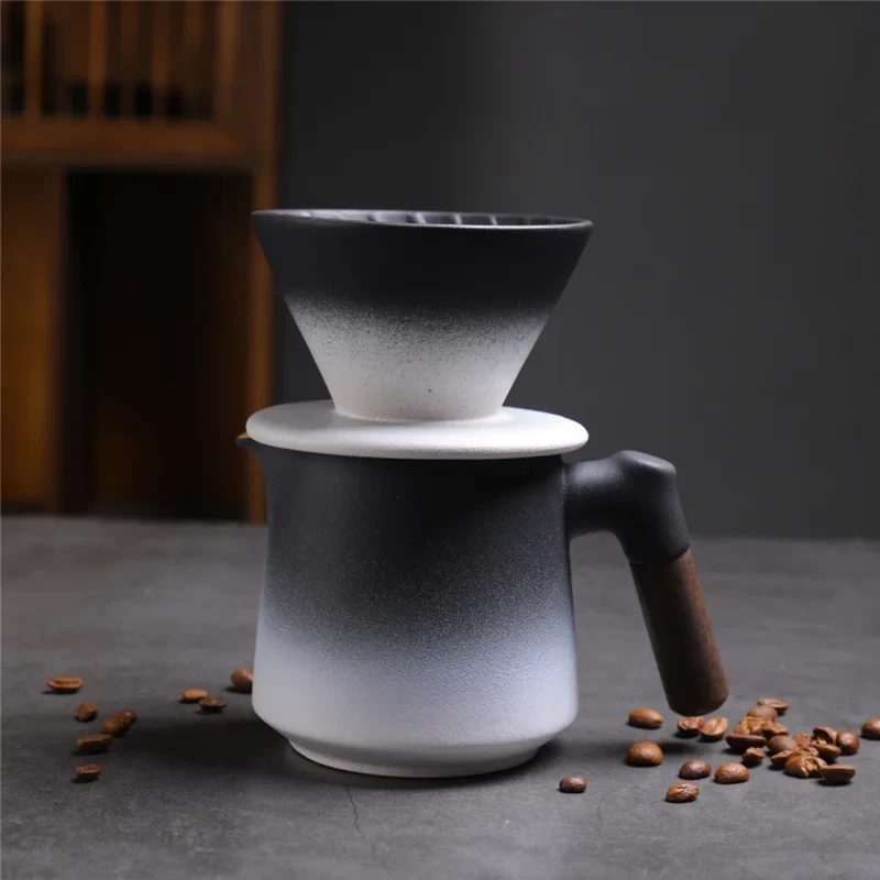 Barista Space | Ceramic Dripper Set Mixed Color – 420ml (Assorted)