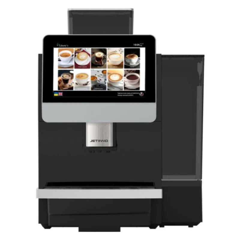 Jetinno JL31B Coffee Machine with MC6D Fresh Milk Fridge Set