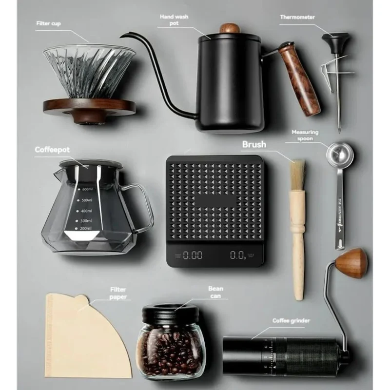 Barista Space Pour Over Coffee Set (10-Piece)