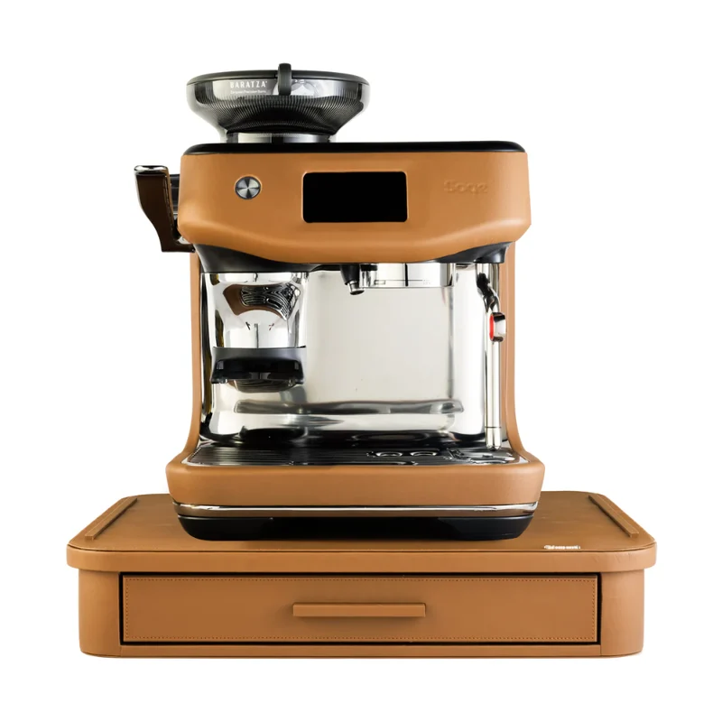 Sage Coffee Machine & Vinchento Organizer - Customized Leather (Pre-Order)