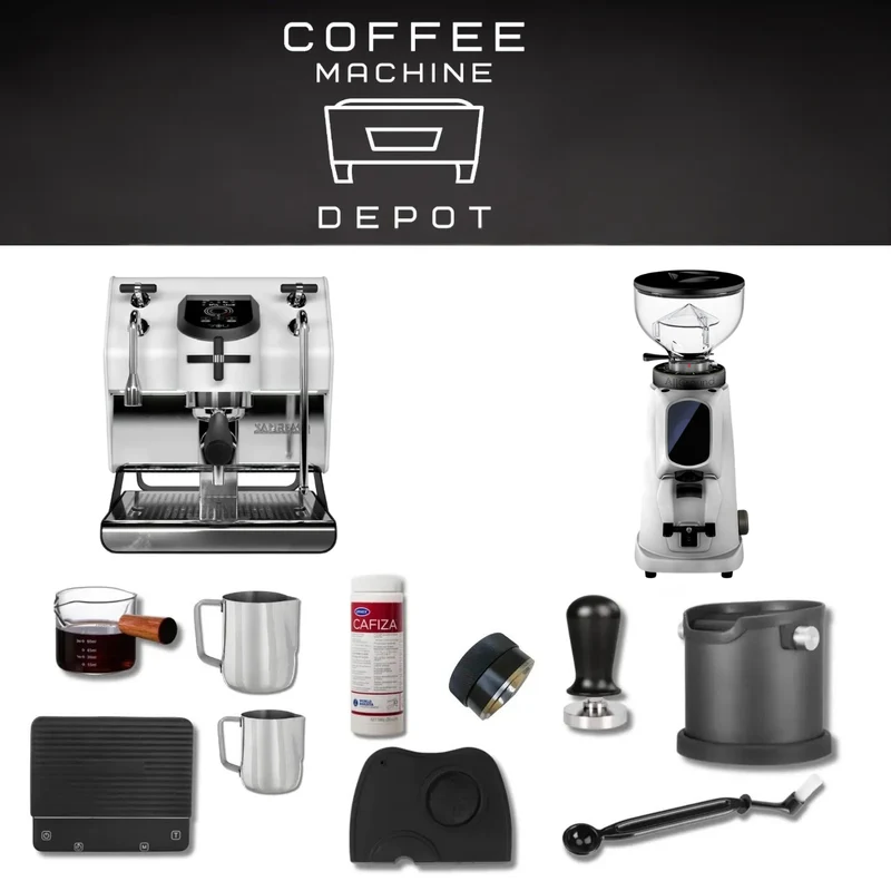 Sanremo YOU with Fiorenzato All Ground Sense Dark-T Combo Package - White