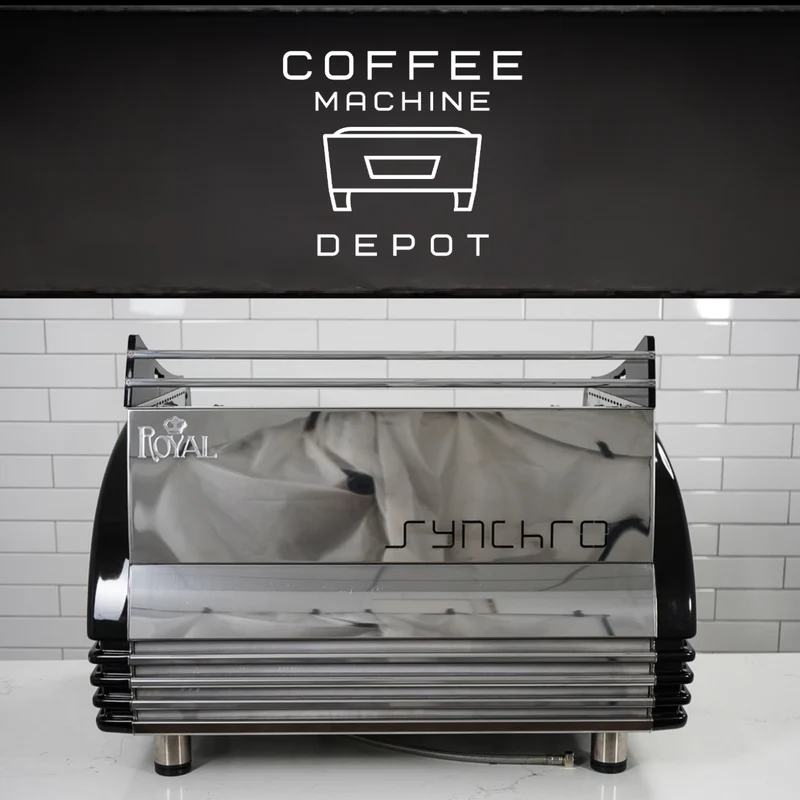 Royal - Synchro 2 Group AV Commercial Espresso Machine
