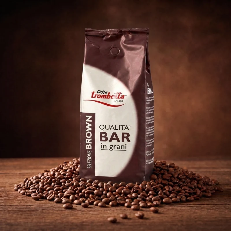 Trombetta Brown Bar Espresso 1kg Bohnen