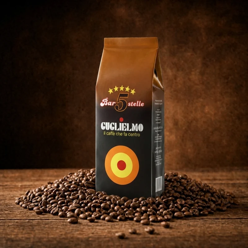 Guglielmo Bar 5 Stelle 1kg Bohnen