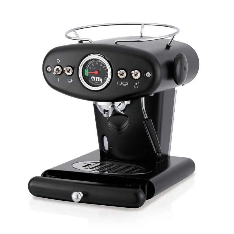 illy X1 Anniversary Schwarz - Maschine für gemahlenen Kaffee und ESE-Pads