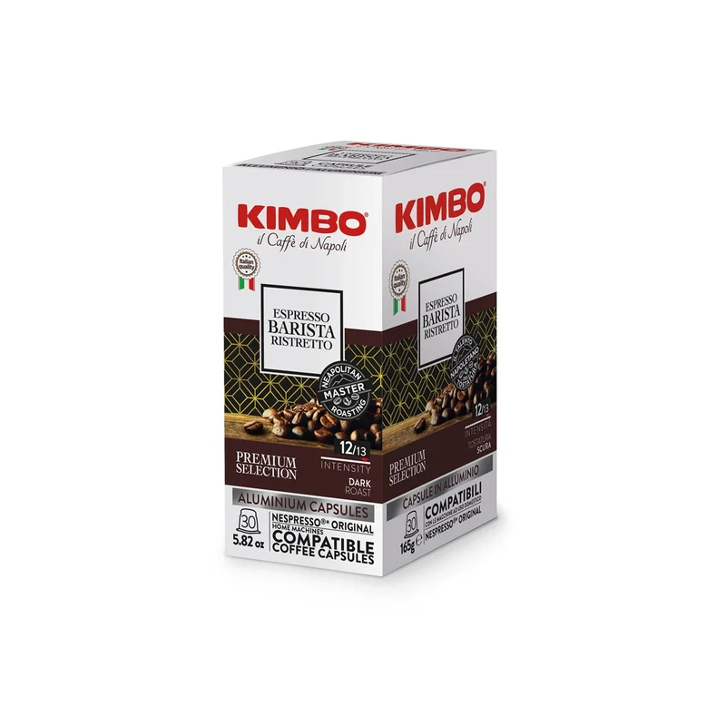 Kimbo Espresso Ristretto Alu Kapseln 30 Stück a 5,5g, Nespresso-kompatibel*