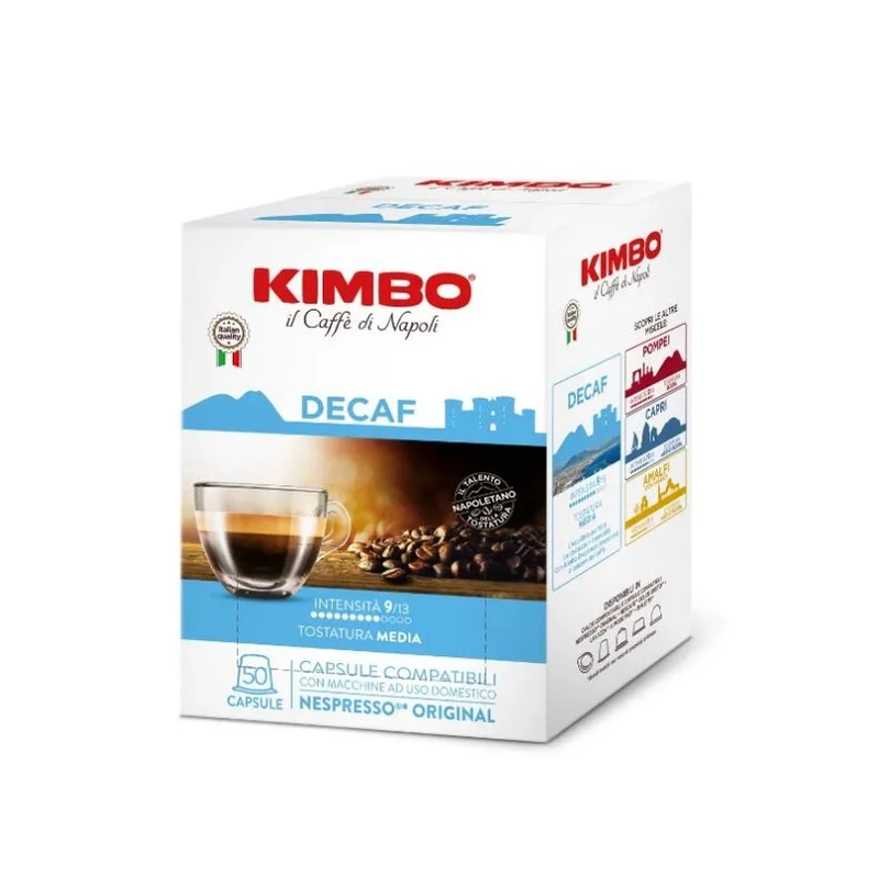 Kimbo Decaf Kapseln 50 Stück a 5,4g, Nespresso-kompatibel*