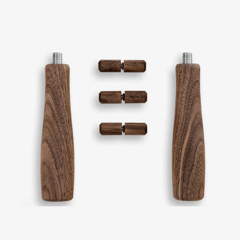 Sanremo YOU Umrüstkit aus Holz - Bedienhebel-Set + Seitenplatten