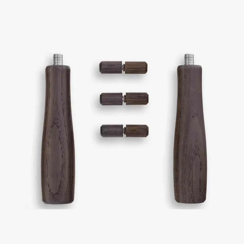 Sanremo YOU Umrüstkit aus Holz - Bedienhebel-Set + Seitenplatten