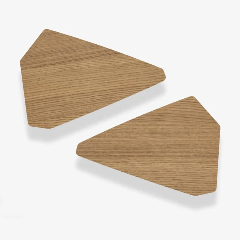 Sanremo YOU Umrüstkit aus Holz - Bedienhebel-Set + Seitenplatten