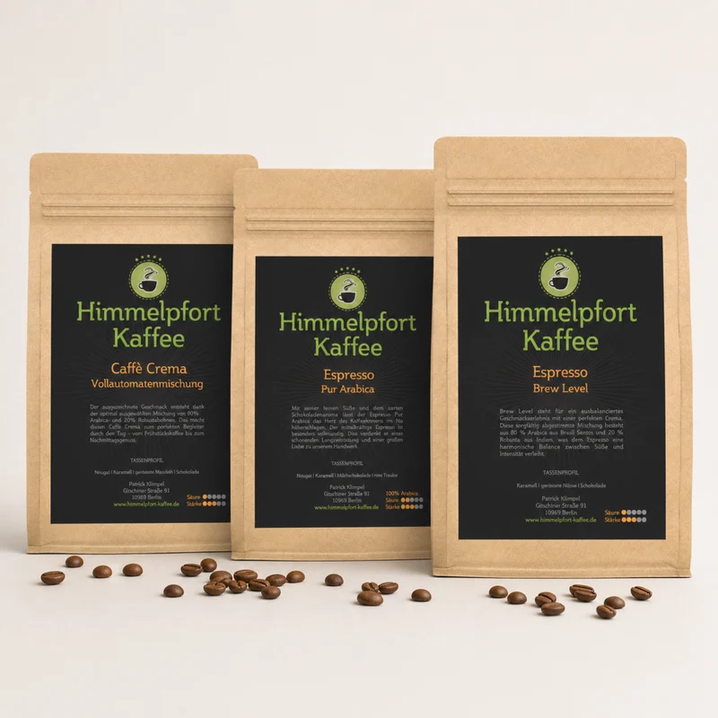 Vollautomaten-Set – 3 Kaffees für deinen Kaffeevollautomaten