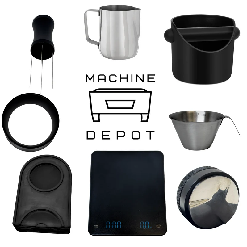 Casadio Nettuno 1 Group with HeyCafe Buddy (Black) Bundle Package