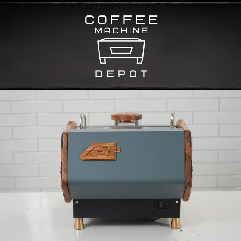 La Marzocco GS3 AV 1 Group Home Espresso Machine - Custom Gray and Oak - 2012