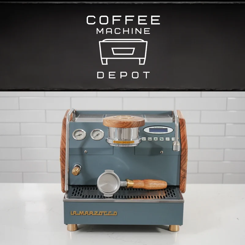 La Marzocco GS3 AV 1 Group Home Espresso Machine - Custom Gray and Oak - 2012