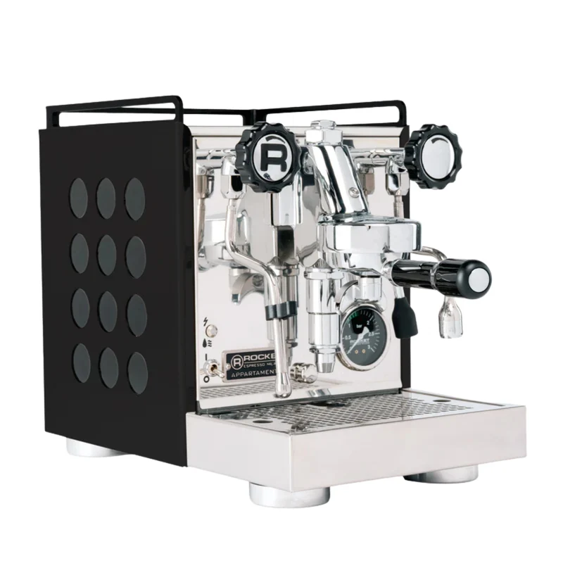 Rocket - Appartamento 2.0 1 Group Home Espresso Machine (Black/Black)