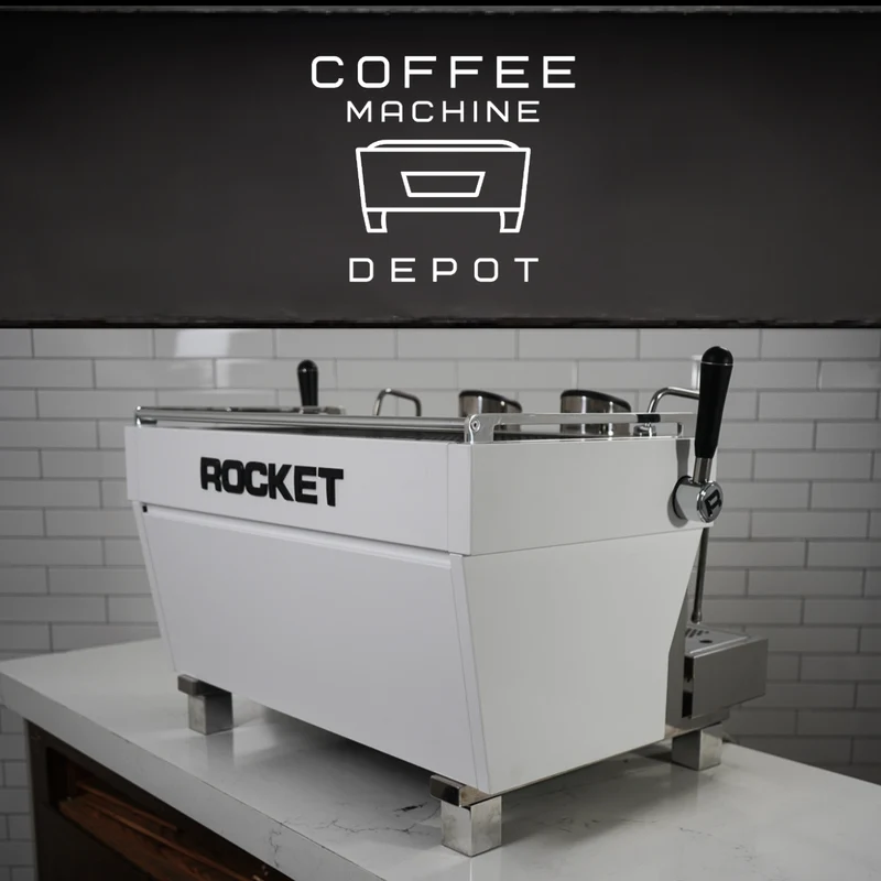 Rocket RE Doppia 2 Group Commercial Espresso Machine - White