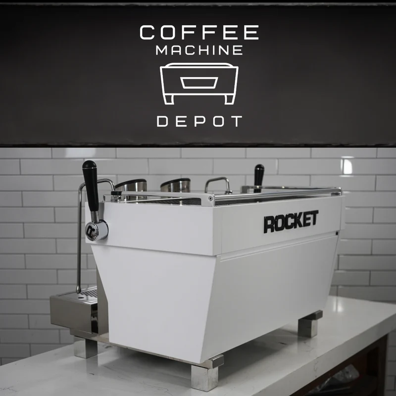 Rocket RE Doppia 2 Group Commercial Espresso Machine - White