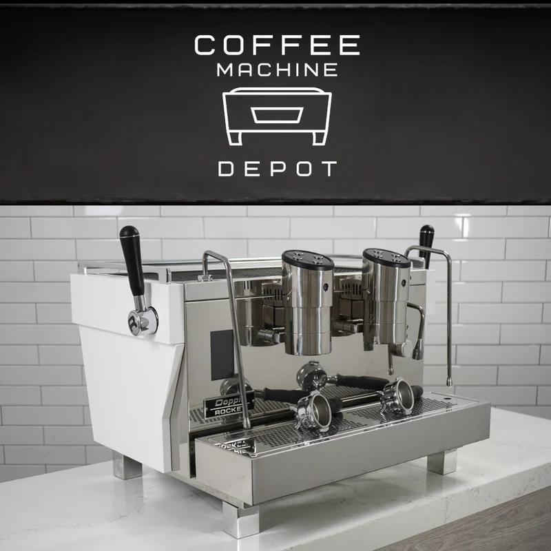 Rocket RE Doppia 2 Group Commercial Espresso Machine - White