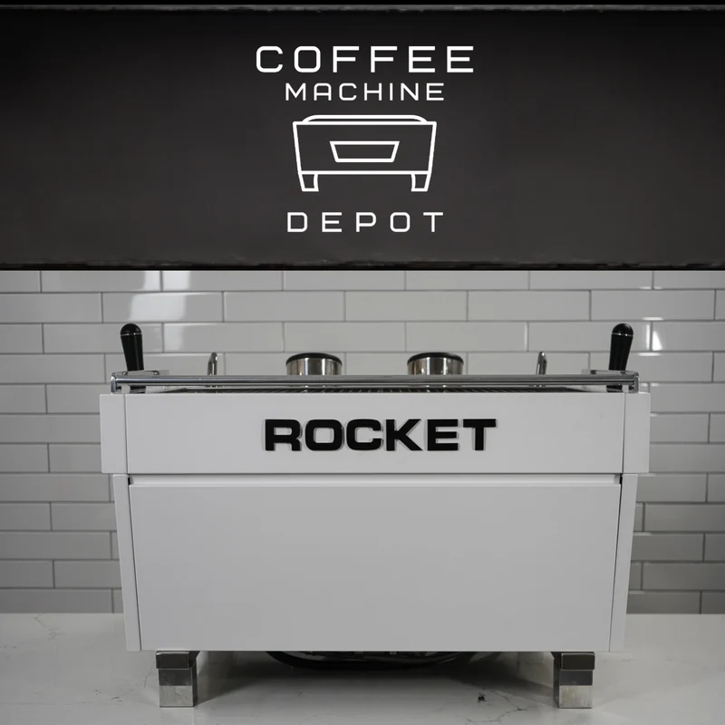 Rocket RE Doppia 2 Group Commercial Espresso Machine - White