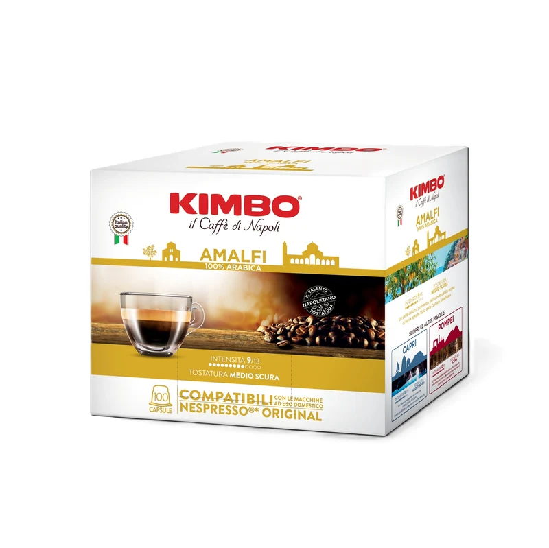Kimbo Amalfi Kapseln 100 Stück a 5,4g, Nespresso-kompatibel*
