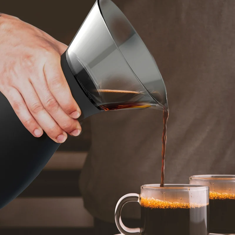 Asobu - Pour Over Filterkaffeebereiter schwarz schwarz