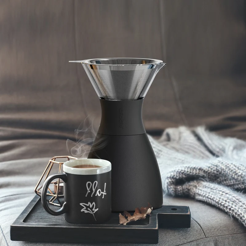 Asobu - Pour Over Filterkaffeebereiter schwarz schwarz