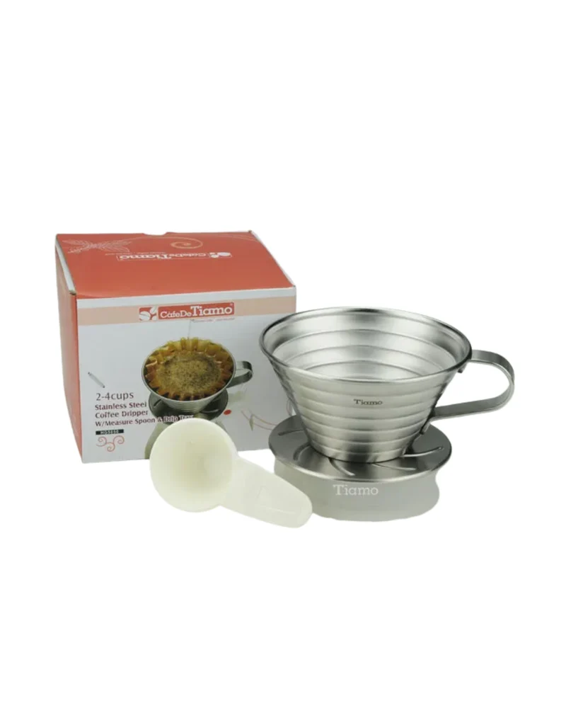 TIAMO Stainless Steel Coffee Dripper